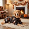 Cartoon Four Legged Clothes Soft Ghost Pumpkin Dog Sleepwear Dog Pajamas  Halloween Party