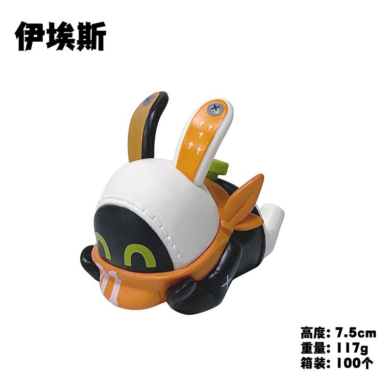 Zenless Zone Zero Bangboo Es New Style Gk Anime Action Figure Phone Holder Desk Ornament Game Figurine For Anime Fans Desk Decor