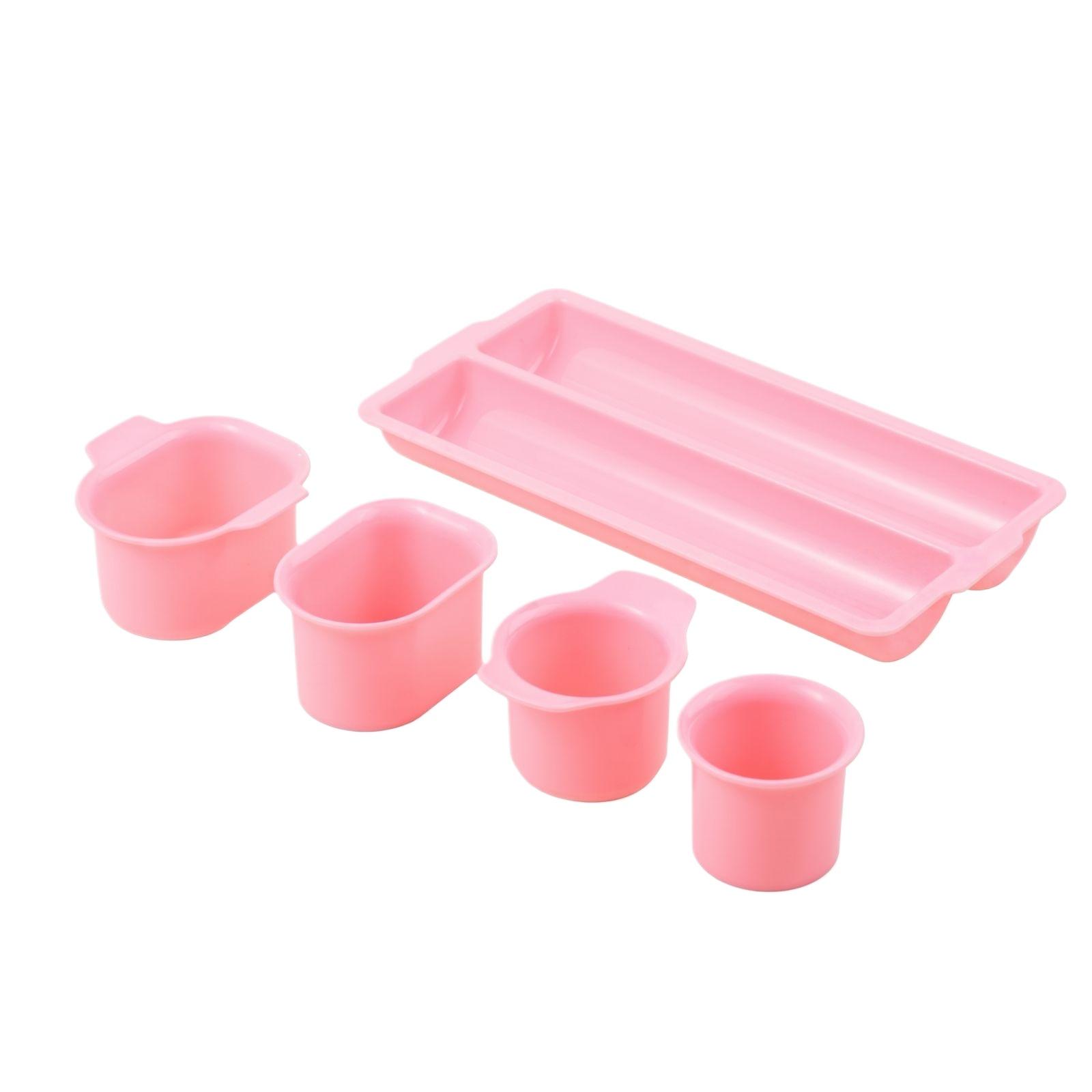 

Non-Stick Silicone Cake Mold Set Three Piece Assorted Shapes Flexible Baking Pans for Homemade Desserts Kitchen Bakeware One Size рожевий