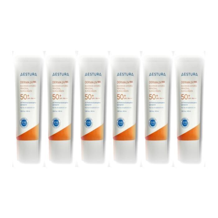 Derma UV365 Barrier Moisture Mineral Sunscreen 40ml (6 pack) (33378423)