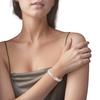HERMES Clic H Bangles Women's Rose Gold/White H700001FO31GM
