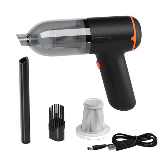 Car Vacuum Cleaner Powerful Suction Wireless Handheld Mini Car Vacuum Portable USB Fast Charging Car Desktop Cleaner for Home