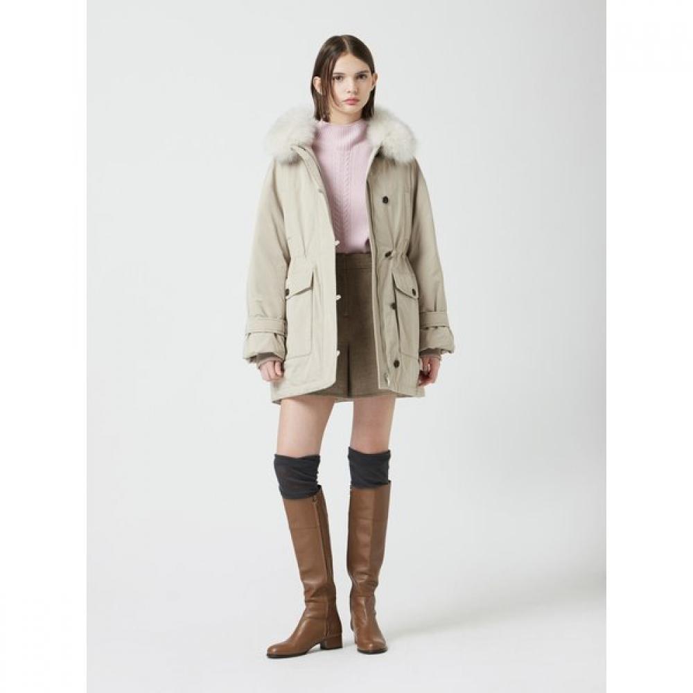 

Cc Collect Fox Fur Military Down C254psg821 charcoal gray/66