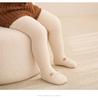 Newborn White Footed Tights: Autumn/Winter Velvet Thickened Big Butt Style for Baby Girls