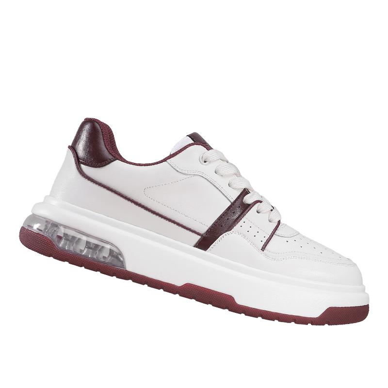 DESAI Luxury Calfskin Low-Top Casual Skate Sneakers 41