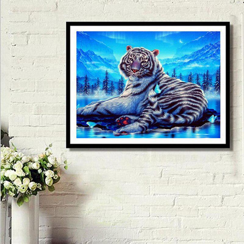Diamond Painting Cross Stitch Tiger Diamond Embroidery Animals Handmade Diamond Mosaic Picture Rhinestone Home Decor