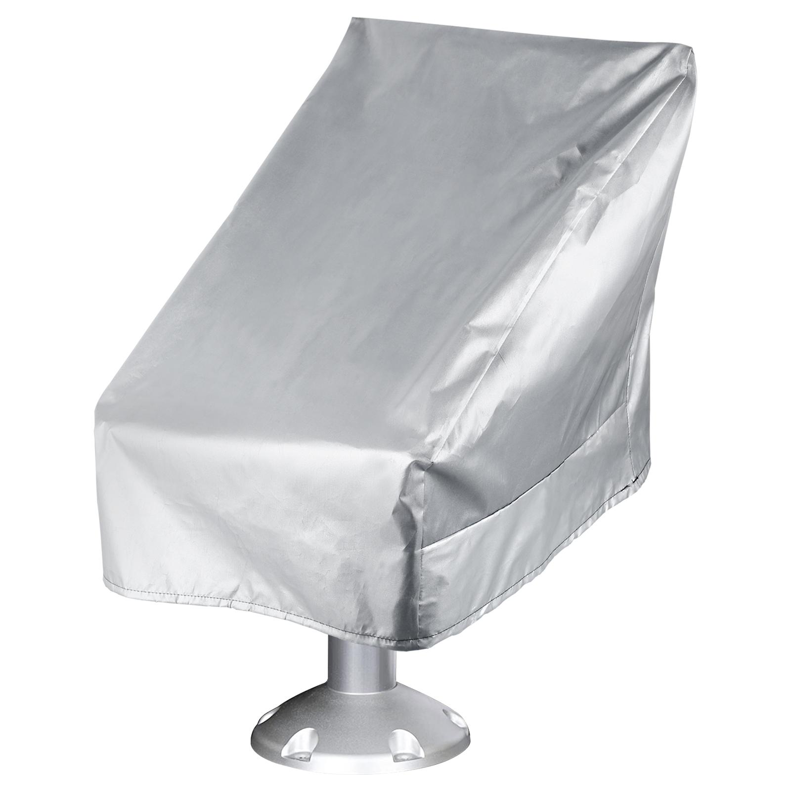 

Чехол для сиденья лодки, водонепроницаемый, складной, для отдыха на открытом воздухе, чехол для сиденья лодки, прочный, устойчивый к погодным условиям, защитный чехол для стула серебряный