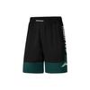 Li Ning Badfive Shorts Men's Black Turquoise AAPS031-12