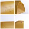 Nodic Environmental PU Leather Napkin Holder Foldable Tissue Box Home Office Waterproof Dustproof Storage Box Sundries Ontainer
