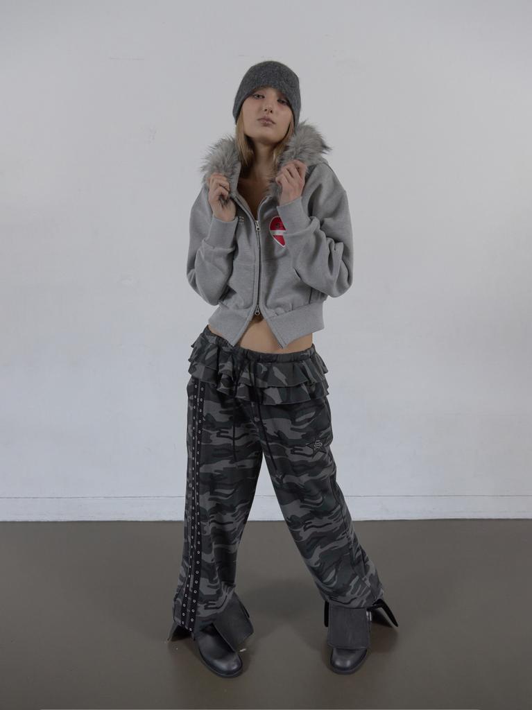 SETUP-EXE Angora Logo Beanie / Gray