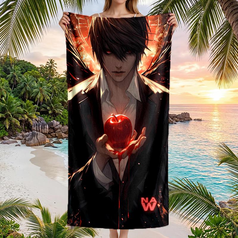 Light Fashion Beach Towel: Ideal for Summer Adventures Soft, absorbent and quick drying suitable for swimming and bathing