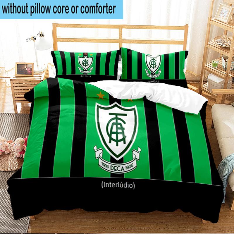 3PCS America FC Bedding Set For Bedroom, Dormitory,Including 1pc Duvet Cover And 2pcs Pillowcases Large size Fan gift