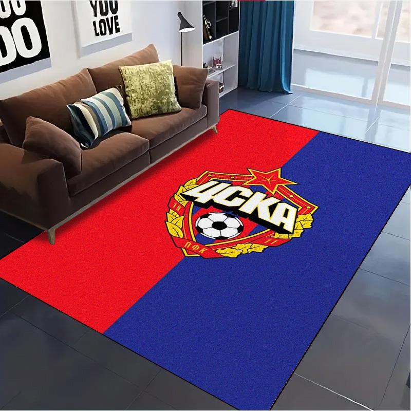 CSKA Moscow Carpet Rug for Living Room Bedroom Home Sofa Decoration,Kids Play Non-slip Floor Mat