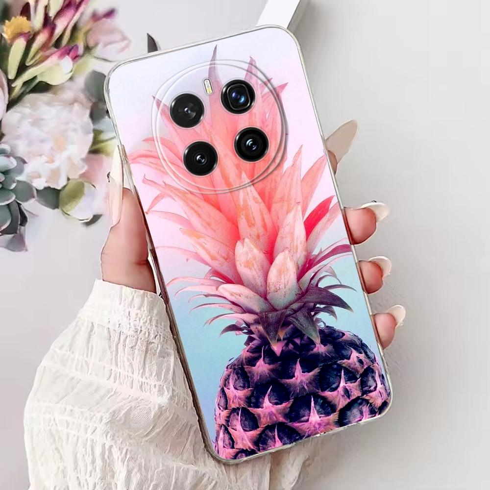 For Honor Magic 7 Pro Silicone Case Cute Pattern Soft Clear TPU Phone Cover For Huawei Honor Magic7 Pro Funda Transparent Bumper
