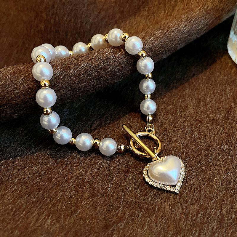 2024 Trendy Freshwater Pearl Bracelet: Simple, Elegant European & American Style Jewelry