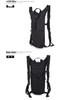 Long-Distance Hiking Hydration Backpack with 3L Bladder - Large Capacity & Multifunctional Tactical Pack