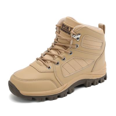 Autumn Women's Outdoor Breathable Hiking Shoes Soft Sole Sneakers for Camping Men High Top Boots Spring