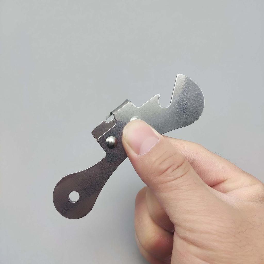 Bottle Opener Stainless Steel Easy Can Opener Portable Hand Tools Kitchen Gadgets For Women Men Seniors Home Restaurant Camping