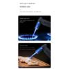 HONEST Gas Lighter Jet Butane Cigar Lighter Windproof Kitchen Tube Barbecue Metal Jewelry Welding Lighter Outdoor Gadgets ForMen