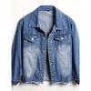 2026 New Arrival Women's European & American Long Sleeve Washed Denim Jacket