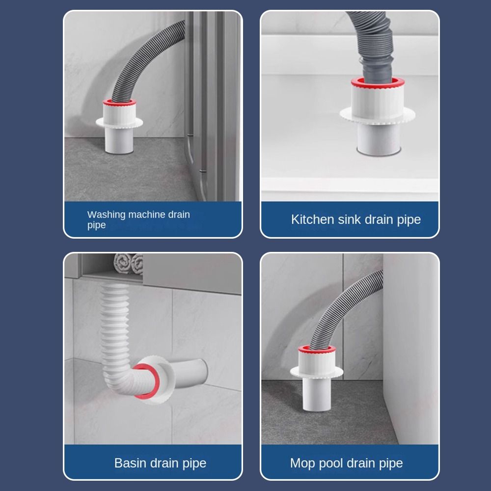 Anti Odor Floor Drain Device Insect Proof Washbasin Drain Cover  Bathroom Washing Machine Supplies