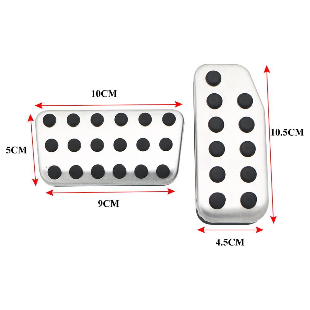 

AT MT Car Pedals For Honda Fit Jazz XRV HR-V Vezel City 2009 2010 2011 2012 2013 2014 Accelerator No Drilling Brake Pedal Cover