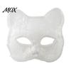Cute Animal Face Covers Lace Cat Mask for Women, Lightweight Breathable Masquerade Party Sexy Woman Cosplay Prop with Elastic Straps Halloween Costume