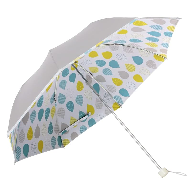 

parasol lightweight folding ladies For both rain and shine UV cut shading heat shield Cool Umbrella [LIEBEN-0590(0577)] (Raindrop)