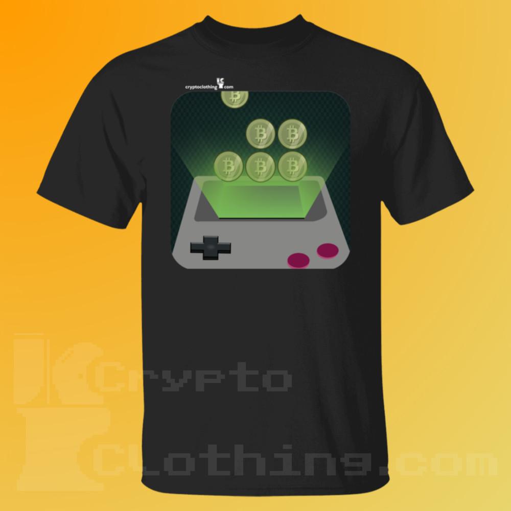 Bitcoin BTC Crypto Cryptocurrency Altcoin HODL Black T-Shirt UPC62 Unisex T-Shirt S