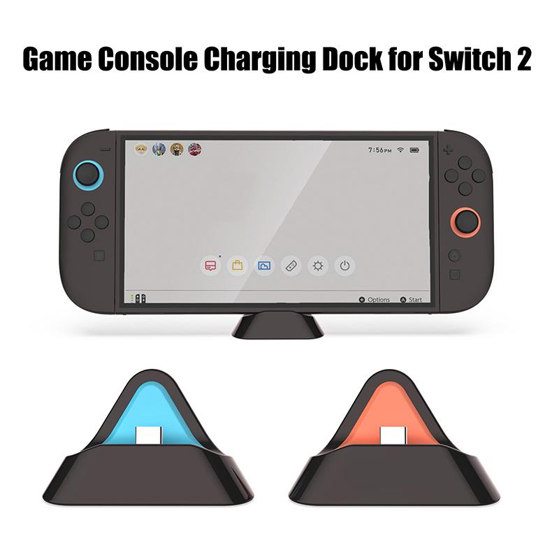 Mobile Charging Port for Switch 2/Switch/Switch OLED with Base Stand and Type-C Port, an Ideal Accessory for Switch Lite