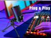 RGB USB Condenser Microphone with Desktop Tripod Stand for Gaming & Live Streaming
