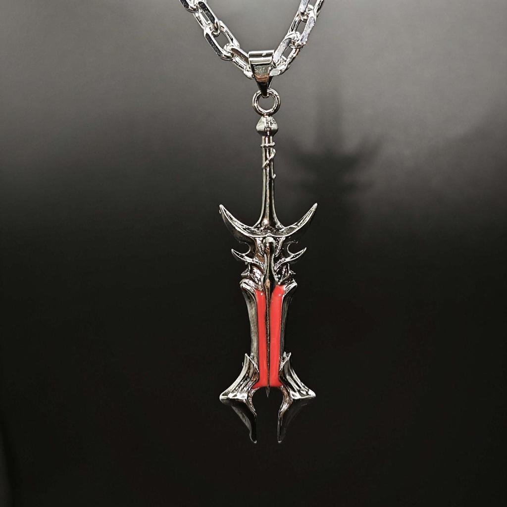 2024 League of Legends Aatrox Necklace: Men's Fashion Sweater Chain