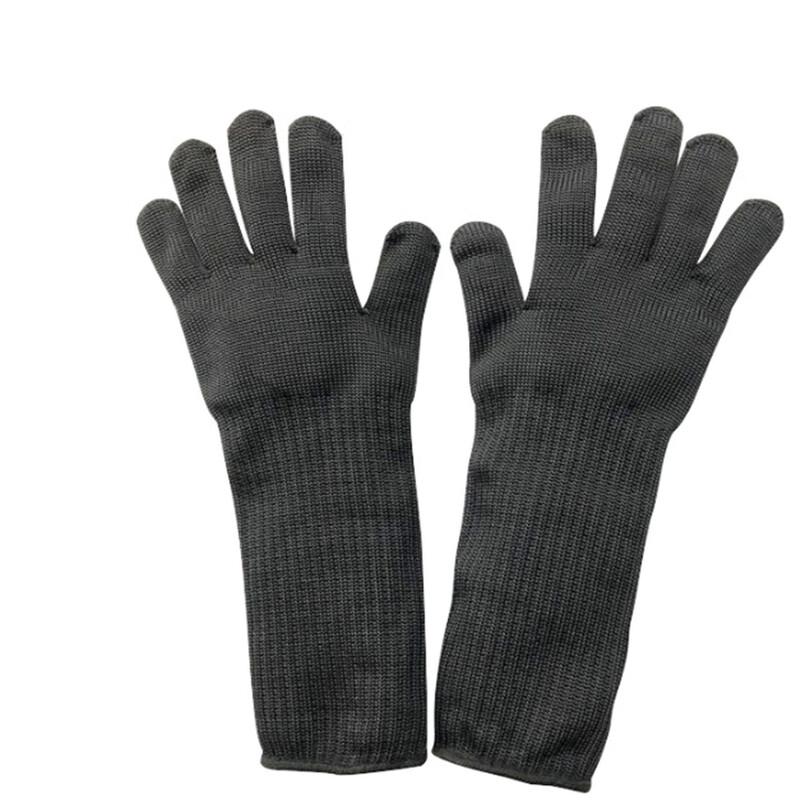 Huazhidun Heavy-Duty Cut-Resistant Tactical Arm Guard Gloves One Size