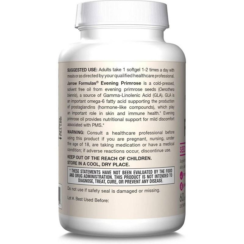 Jarrow Formulas Primrose 1300 Mg 60 Softgels, 60 Tablets, 1 Unit