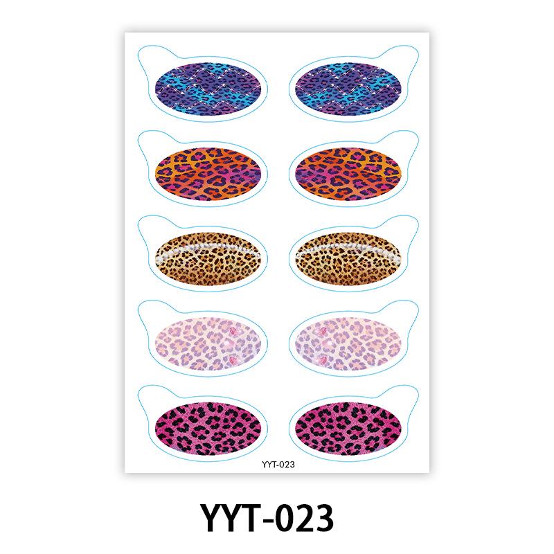 European & American Waterproof Eyeshadow Stickers Temporary Eye Makeup Tattoo