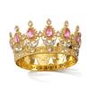 Crystal Crystal Crown Vintage Rhinestone Headband Lady Girl Queen Crown  Birthday Party