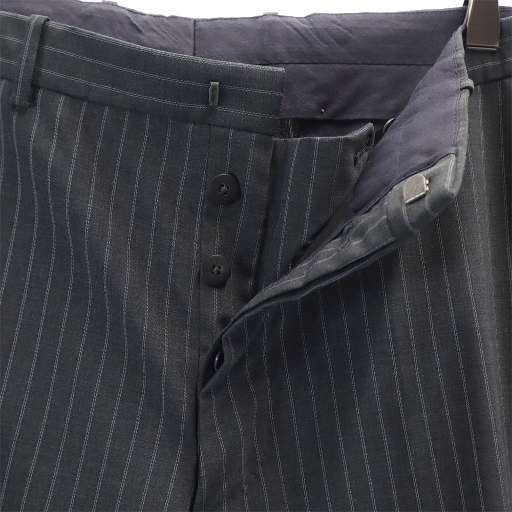 JIL SANDER Tailor made stripe suit Setup 48 Gray Button fly Men's Used