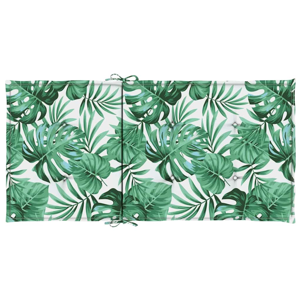 Back Support Cushion Leaf Pattern 2 Pcs Leaf Pattern 100 X 50 X 3 Cm