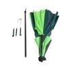 Fishing Umbrella Outdoor 2 Layer Rain Protection Universal Folding Sunshade Sunscreen Casual Green Color Matching 2meter
