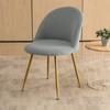 Anti-slip Low Back Duckbill Dining Chair Cover Backrest Protector  for Home Hotel Decoration