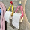 Multifunctional Hanging Beaded Tissue Holder Pearl Dopamine Paper Hanger Rack  Office