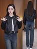 Stylish Slimming PU Leather Jacket for Women - 2026 Spring Collection