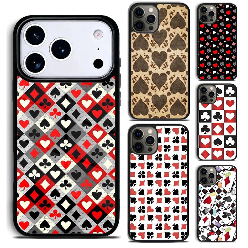 Cards Ace Of Spades Phone Case For iPhone 17 16 15 14 13 12 11 Pro Max Plus 17Air Soft Silicone Cover