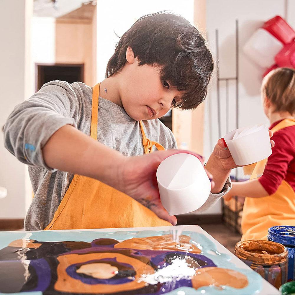 SW 2/3/4/5 Grids Silicone Color Mixing Cup Multi Grid Liquid Pigment Distributing Cup for DIY Epoxy Resin Crafts Making Tools