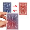 Blue Change Red Changing Color Card Change Color Deck Magic Tricks Card  Player Magic Props