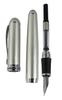 Gullor Jinhao X750 Calligraphy Fountain Pen with Stainless Steel Medium 18KGP Silver Nib, -
