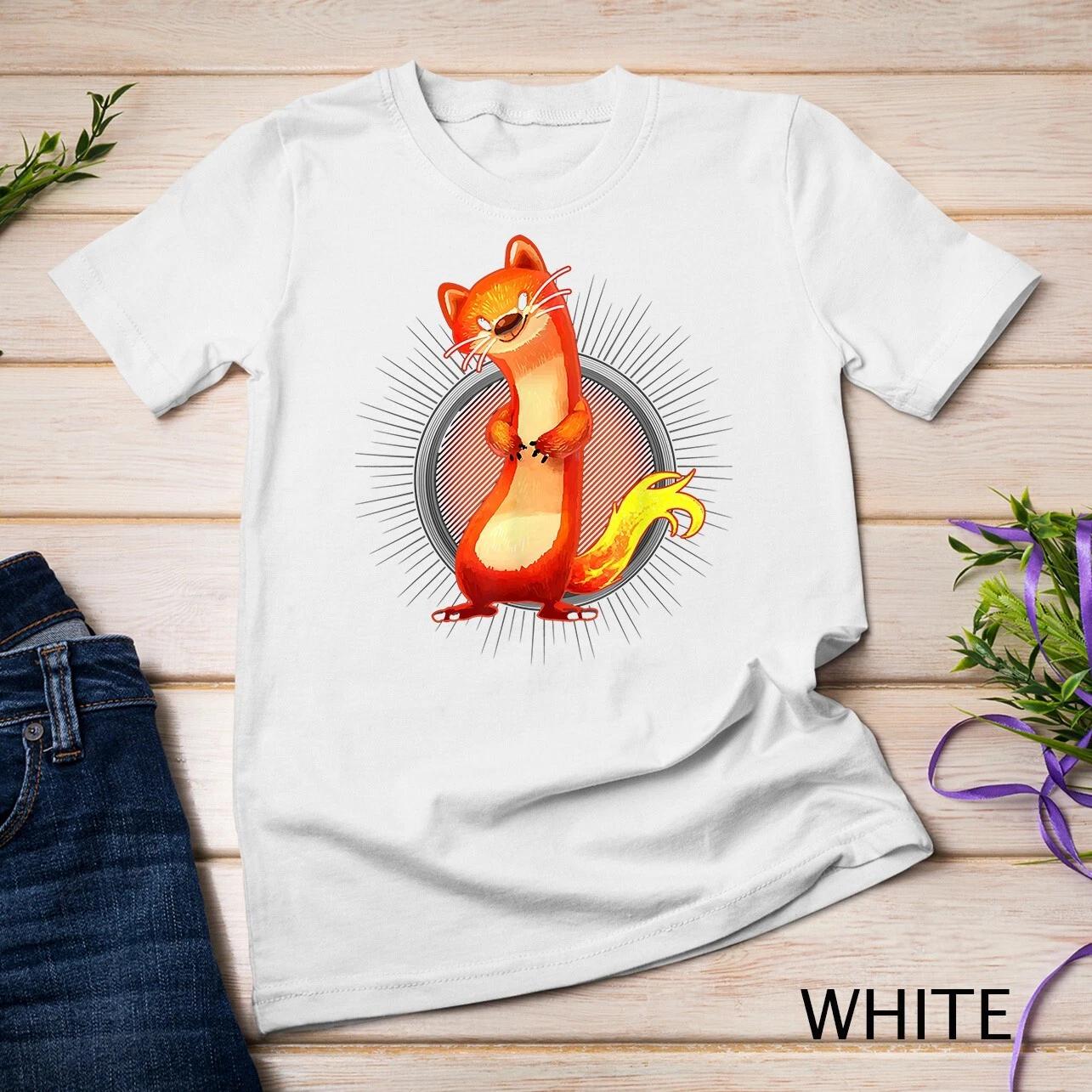 Cute And Funny Ferret T-Shirt For Ferret Lovers And Owners Unisex T-shirt 3XL