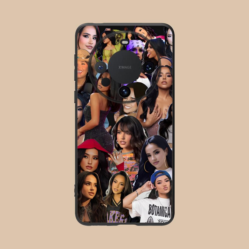 Fashion Becky G Matte TPU Mobile Phone Case for Huawei Mate 60 50 40 30 20 10 Pro Plus Lite E 5G Colorful Printing Cover