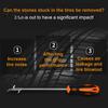 Automotive Tire Maintenance Tool Cleaning Hook, Car Gap Buckle Stone Tread Remover Cleaner Universal
