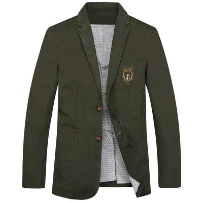Spring Coat New Men's Casual Suit Young Men's Suit Collar Jacket Top